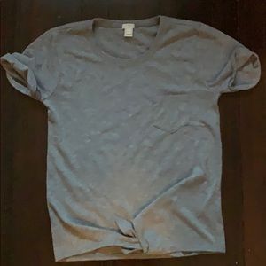 Jcrew front tie tee shirt.